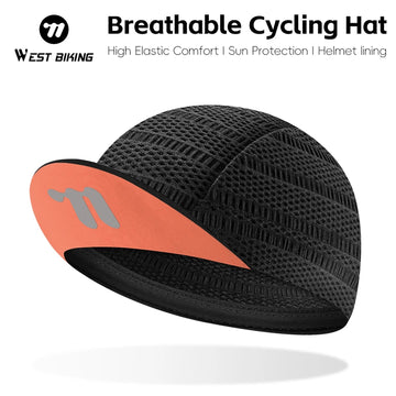 WEST BIKING Cycling Caps Summer Road Bike Caps Bicycle Hats Men and Women Bike Headwear Bike Headwear Outdoor Sports Caps Racing