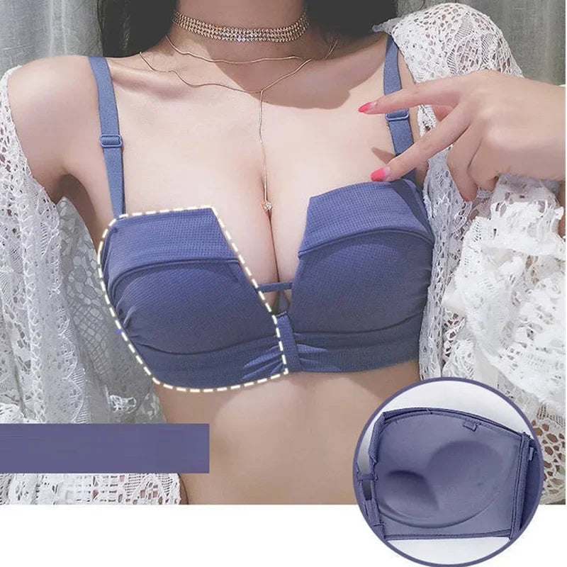 Sujetador Push Up Bras Ladies No Wire Brassiere A B Cup Underwear Bralette Sexy Lingerie for Women Brasieres Para Mujer