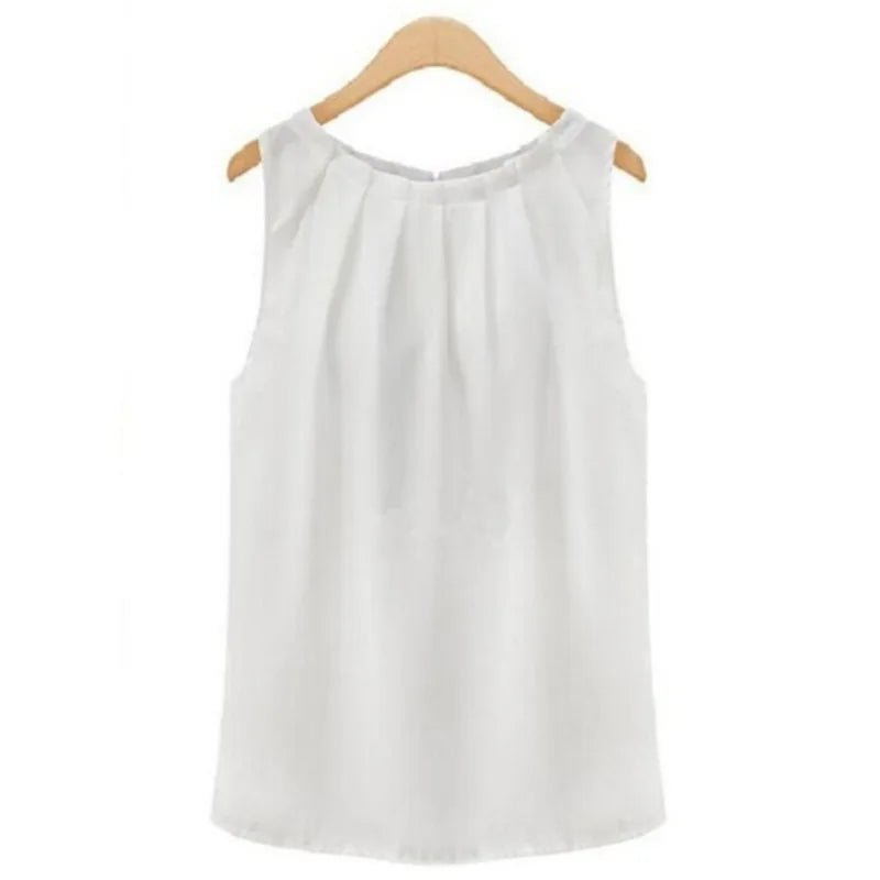 Women Blouse Tops Summer Fashion Lotus Leaf O-Neck Casual Shirt Ladies Bow Tie Chiffon Blouse White Tops 2023 New Women's Shirt - OneLoveCanada