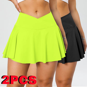 2024 Sexy Golf Sports Skirt Woman Fitness High Waist Activewear Fashion Skirt Shorts Classic Short Stretch Skirt