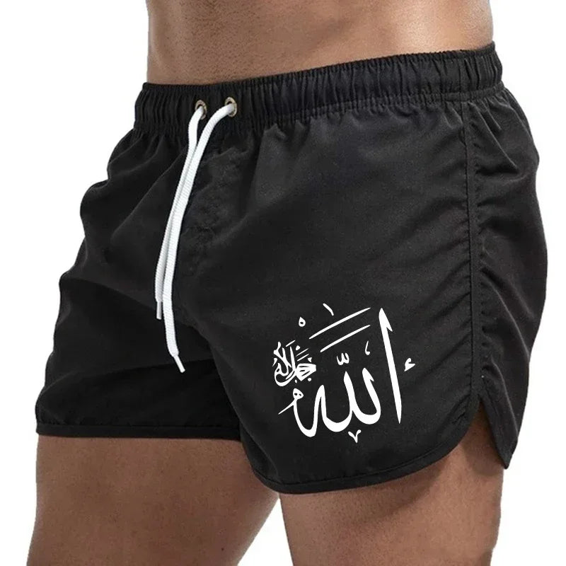 Summer beach swimming shorts: Fashionable and best-selling printed shorts, comfortable ultra-thin quick-drying beach shorts