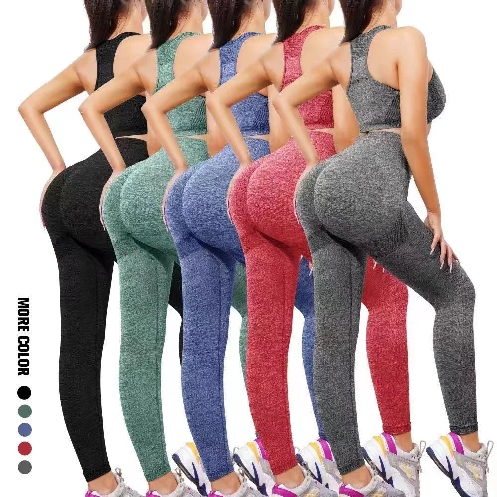 2025 New Fitness Gym Leggings Women Yoga Pants Naked Feeling High Waist Workout Seamless Sports Leggings Push Up Tights Women