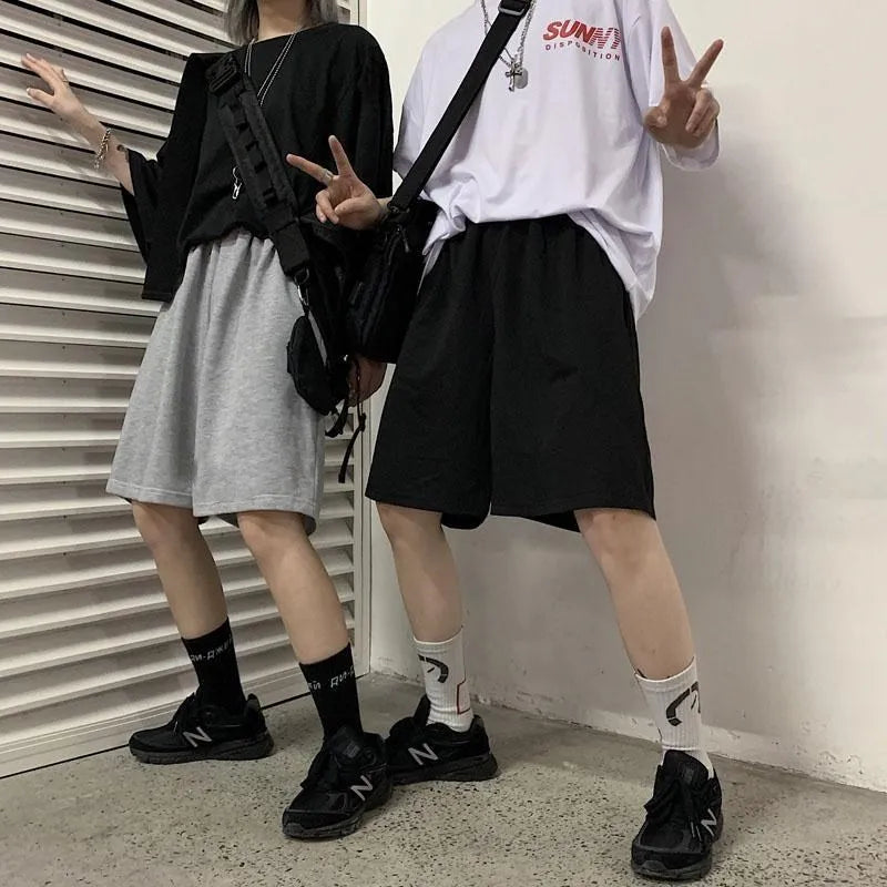 2025 Spring/Summer New Product Shorts Men's and Women's Heavy Street Hip Hop Pentagram Shorts Loose Shorts