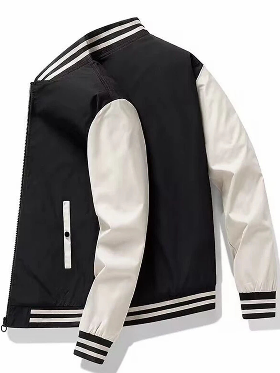 New Jackets for Men Spring and Autumn Seasons Casual Sports Baseball Jackets Men's Trendy Tops