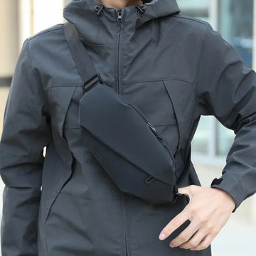 Man Waterproof Fanny Pack Men Minimalist Outdoor Sports Running Jogging Waist Bag Stylish Cross Body Belt Bag Waist Bag for Men