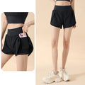 Yoga Shorts For Women Summer Fitness Shorts Biker Workout Running Sports Shorts Female Breathable Sportwear With Pocket - OneLoveCanada