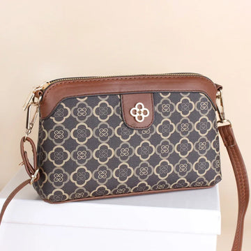 2025 Women's Shell Shoulder Bag Small Crossbody Phone Purse Middle-aged Mother's Wallet Ladies Handbag Retro Fashion Square Bag