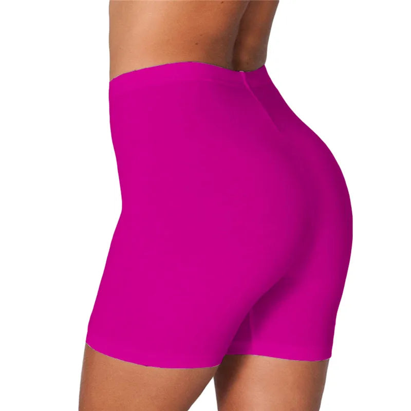 High Waist Push Up Fitness Leggings Crop Wide Waistband Cycling Short Leggings Workout Jogging For Women Training Leggings - OneLoveCanada