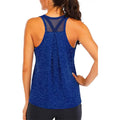 Yoga Shirt Female New Style T-Shirt Loose Fitness Tops Vest Women Sleeveless Sport Tee Quick-Drying Gym Running Workout Blouse - OneLoveCanada