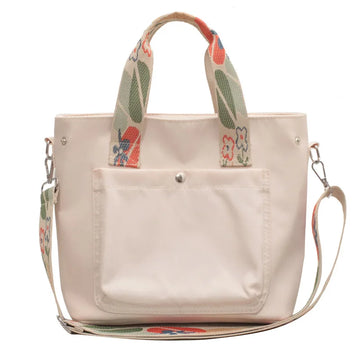 Nylon messenger bag women fashion waterproof shoulder bag lightweight portable tote bag