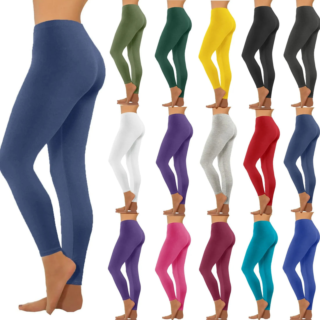 High Waist Women Leggings Women Leggings Seamless Fitness High Elastic Fashion Hip Liftting Slim Gym Trainning Pants - OneLoveCanada