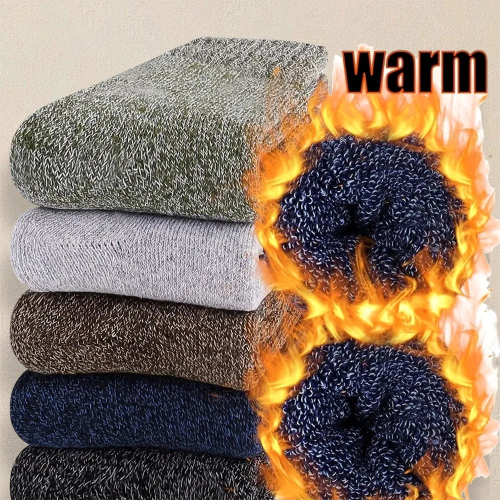 3/5/15 Pairs Men Solid Color Socks  Fashionable Simple Versatile Winter Socks Are Soft Comfortable Lightweight Casual In Length